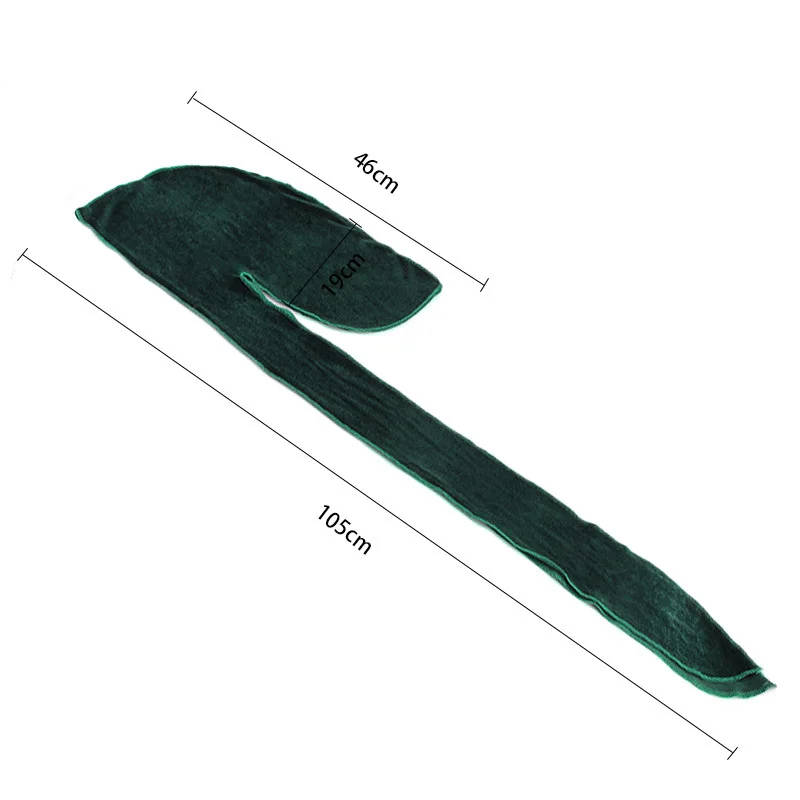 Small Moq Fashion Hair Accessories Doo Rags Unisex Velvet Durag Extra Long Straps 360 Waves Du Rag Custom Design Durag