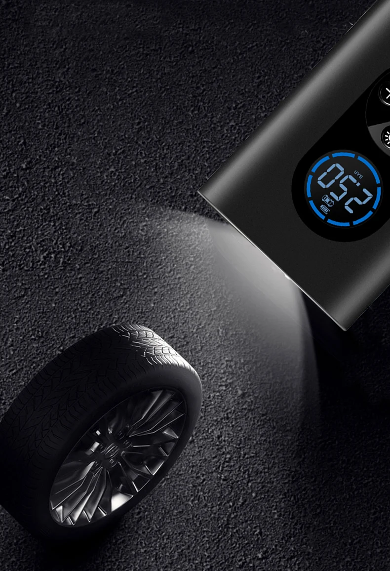 Smart Mini Wireless Multifunction Air Pump For Electric Scooter Tire Car Wheel Bike Motor Accessory