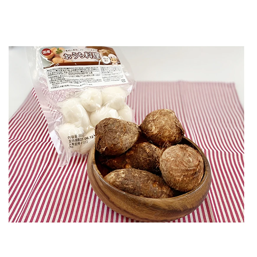 
Japan cooked cheap precooked roughly taros of original taste bulk food 