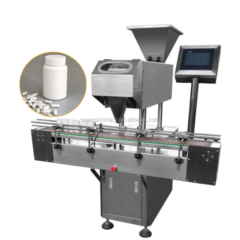 Small capsule counting filling machine manual electronic camphor ball counter pharmacy tablet bottling machine manufacturer