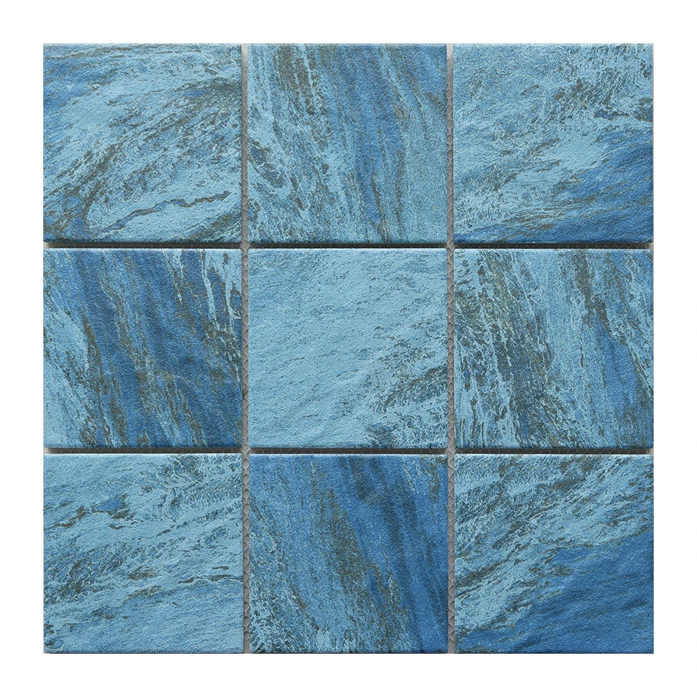 Modern Design Ceramic Mosaic Tile Square Stone Swimming Pool Villa Bathroom Kitchen Interior Wall Decoration Natural Techniques