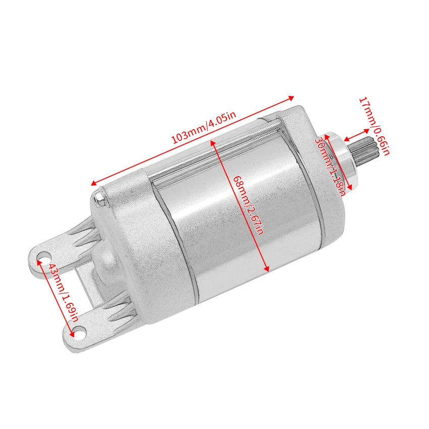 ATV Electrical Starter Engine Starter Motor For Kymco KXR250 MXU300  Maxxer Mongoose 250 300 31210-LBA7-900 3304-274