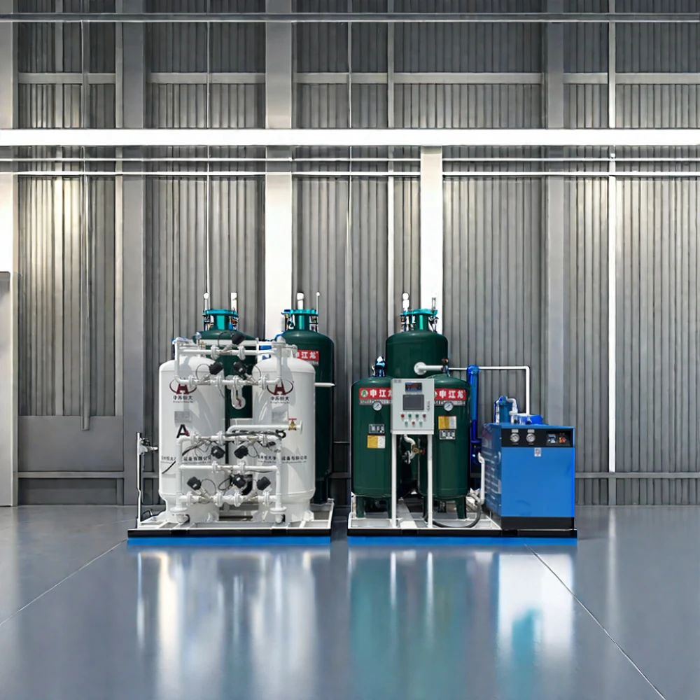 99.99% Laser Cut Into Skid Filling Cylinder Nitrogen Machine Nitrogen Generator