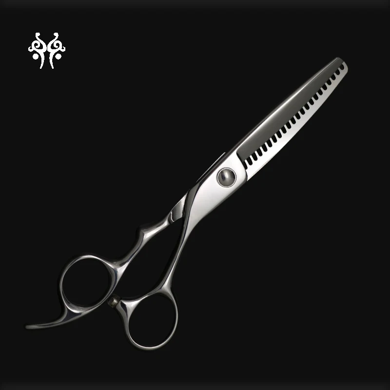Latest Series CNC Screw Barber Scissors  SUS440c Steel Professional Barber Thinning Scissors