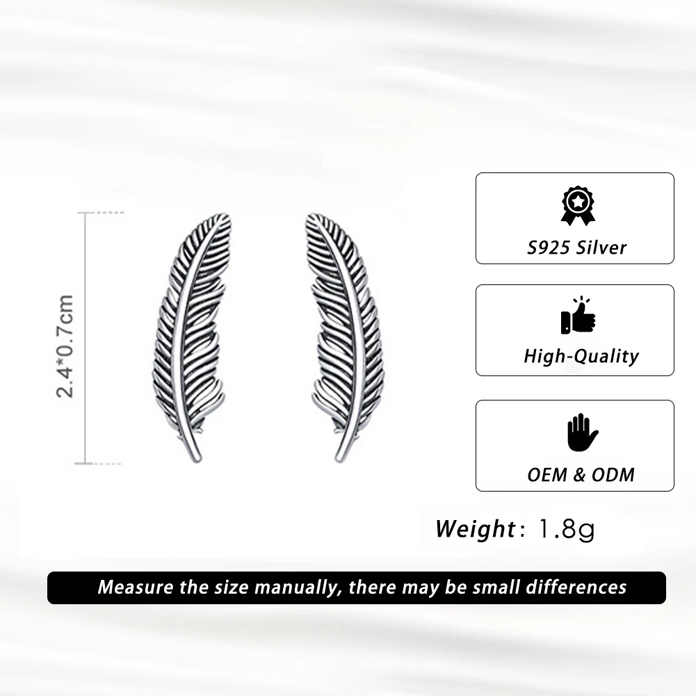 Wholesale Feather Natural Stone Custom Silver Name Plate Flatback Square Diamond Brushed Earrings