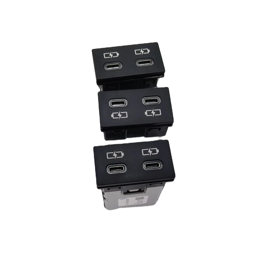 FOR TOYOTA LAND CRUISER LC7 Series Charger lc76 lc78 lc71 lc79 original new 12V QC3.0 USB charging port TYPE-C Super fast charge