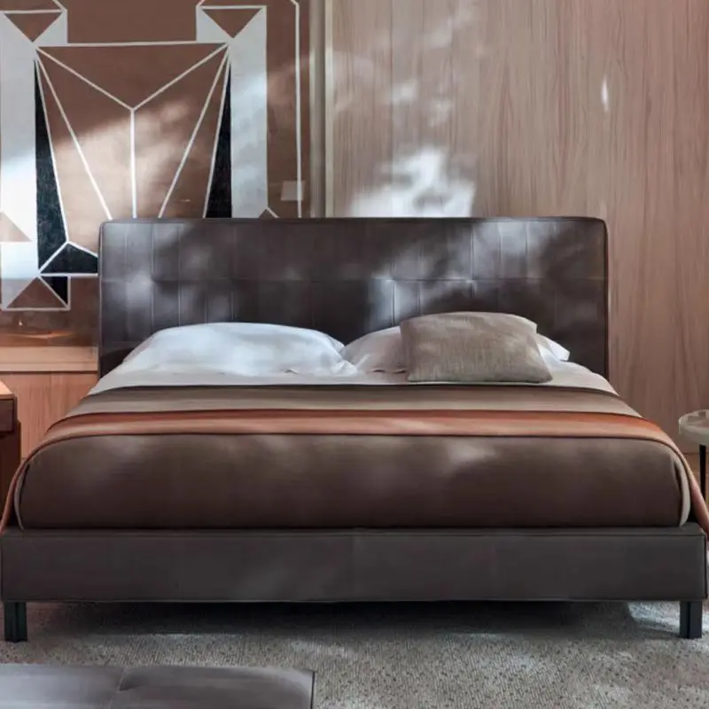 Custom Made Royal Stylish Luxury Modern MDF 5 Star Double King Size Hotel Bedroom Furniture Set