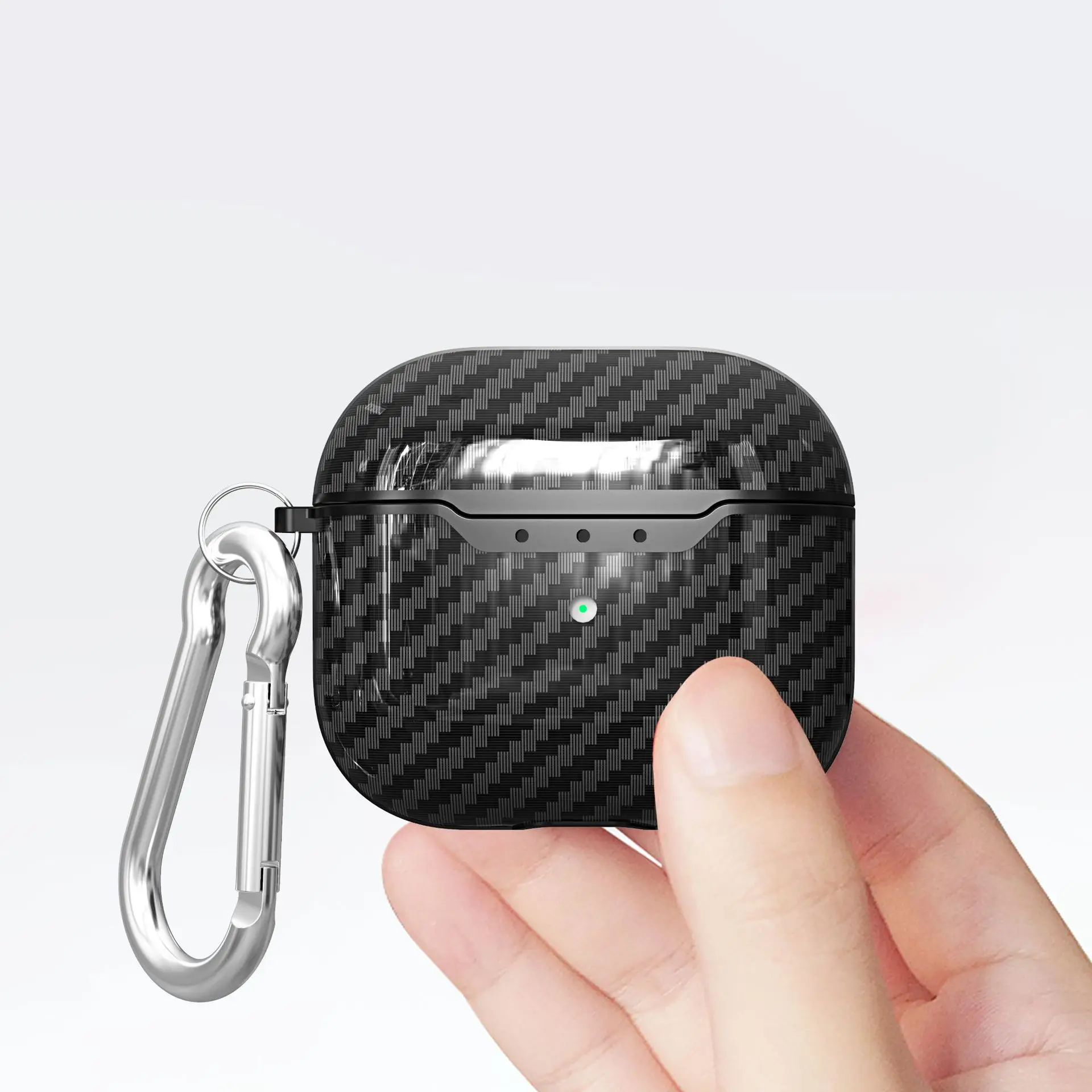 Картонный мягкий чехол для наушников из ТПУ для airpods 4 с крючком, защитный чехол для airpods4