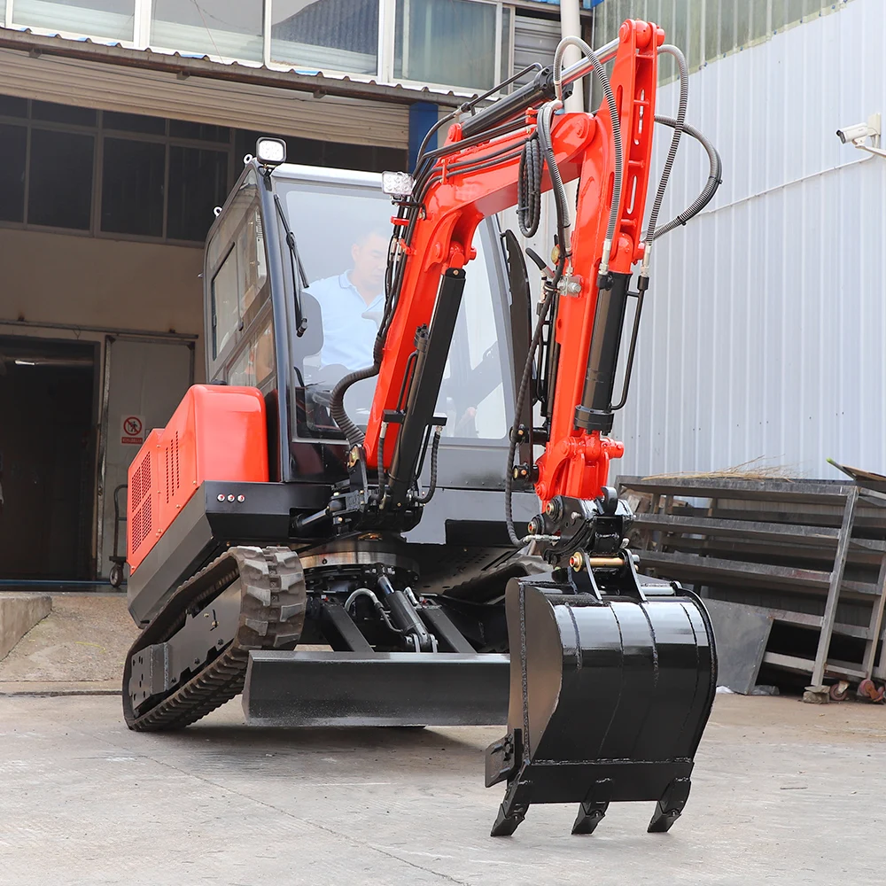 Infront High Quality 6 Ton Mini Excavator Multi Functional Micro Digger 7ton Municipal Engineering Crawler New Crawler Excavator