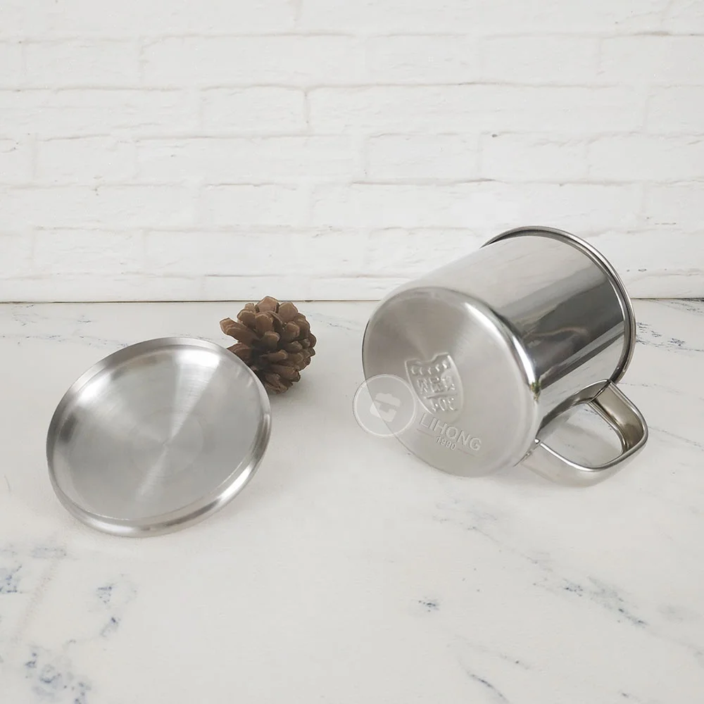 Металлическая пивная чашка на заказ/дорожная кофейная кружка из нержавеющей стали/чашка из нержавеющей стали для кемпинга