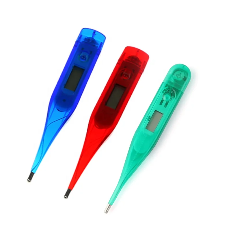 Wholesale Bottom Hard Head OEM C & F Degree Thermometer Medical Oral and Armpit Hospital Usage Test Body Temperature for Baby