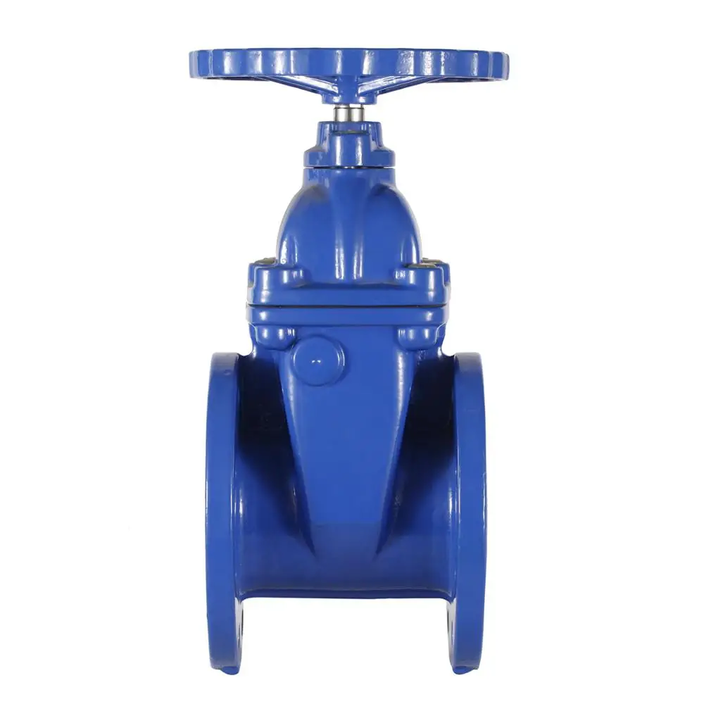4 Inch PN16 Hand Operated Soft Iron Casting Water Gate Valve BS5163 Compliant