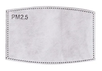 
Custom headwear organic cotton face bandana scarf with filter pocket 