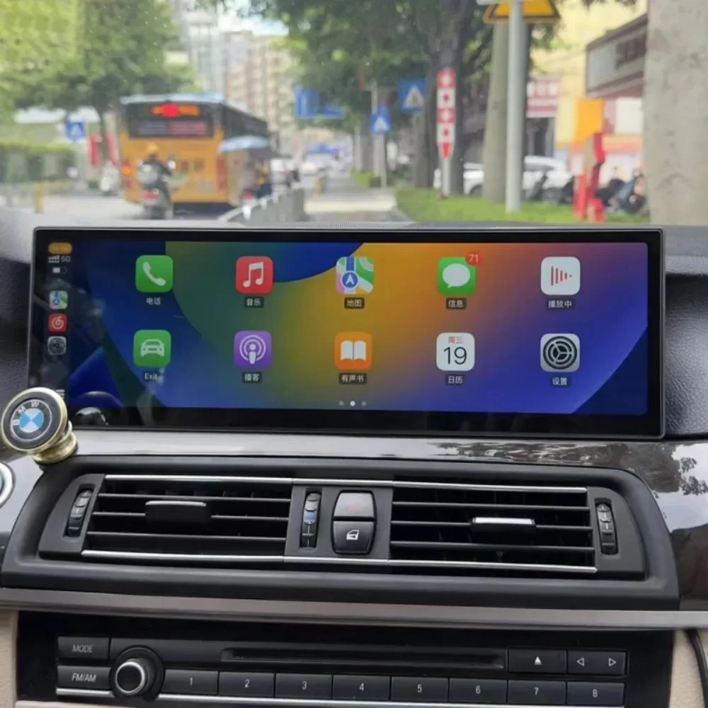 15 Inch New OEM Design Car Stereo Multimedia For BMW F10 F11 F18 525i 525d 5 Series 2560*720 IN-CELL IPS Screen 8+128G Carplay