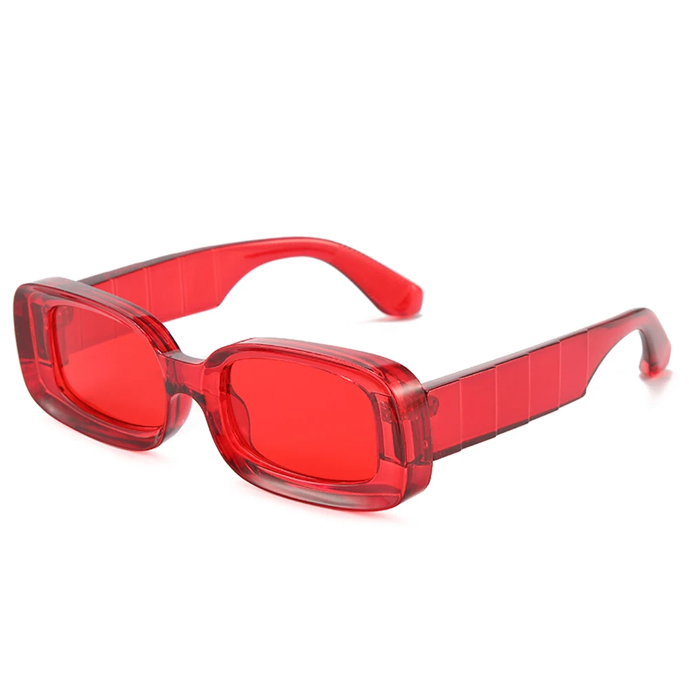 Sunglasses 2022 Stylish Custom Shades Small Rectangular Hot Selling Branded New Sun Glasses Candy Color Manufacturer