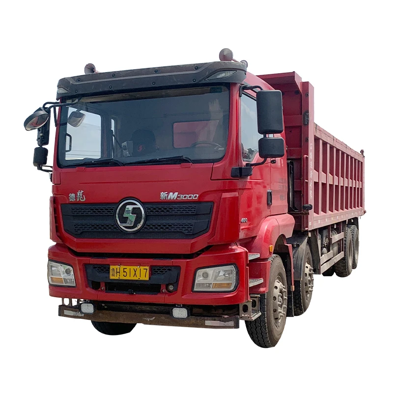 Best Selling High Efficiency 10 Wheel 8x4 6x4 Shacman Used Heavy Dump Duty Truck Used Dump Truck