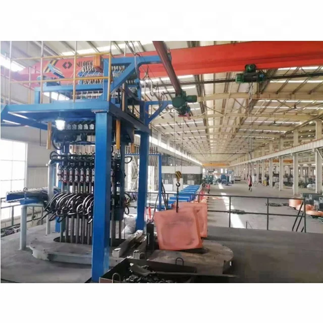 Copper Rod Upward Continuous Casting Machine Copper Wire Production Line