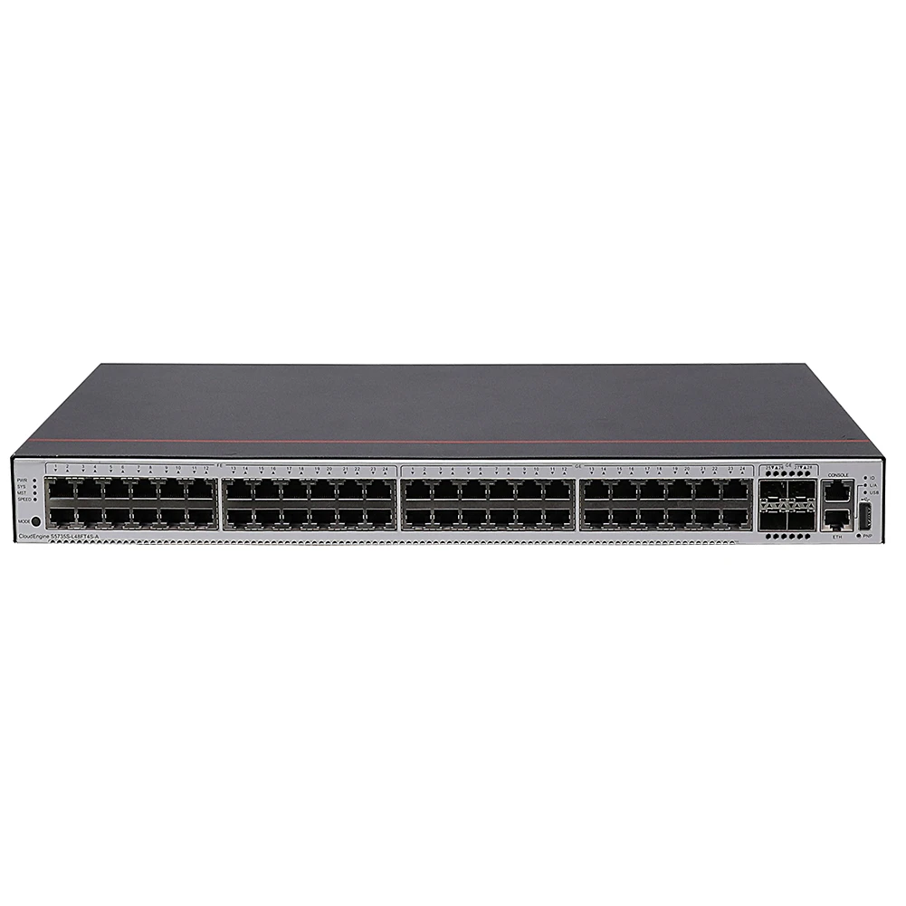 High Quality FTTH Network Switch 12 Port 10 Gigabit S5735S-L48FT4S-A Ethernet Switch
