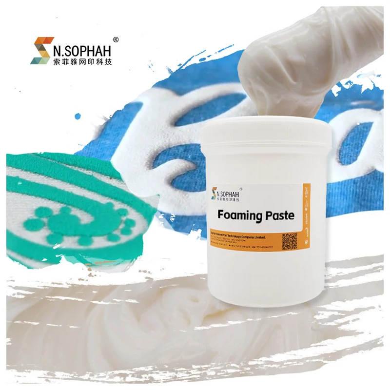 Hot Sales High Fastness Fabric Printing Foaming Paste Screen Printing Foaming Ink