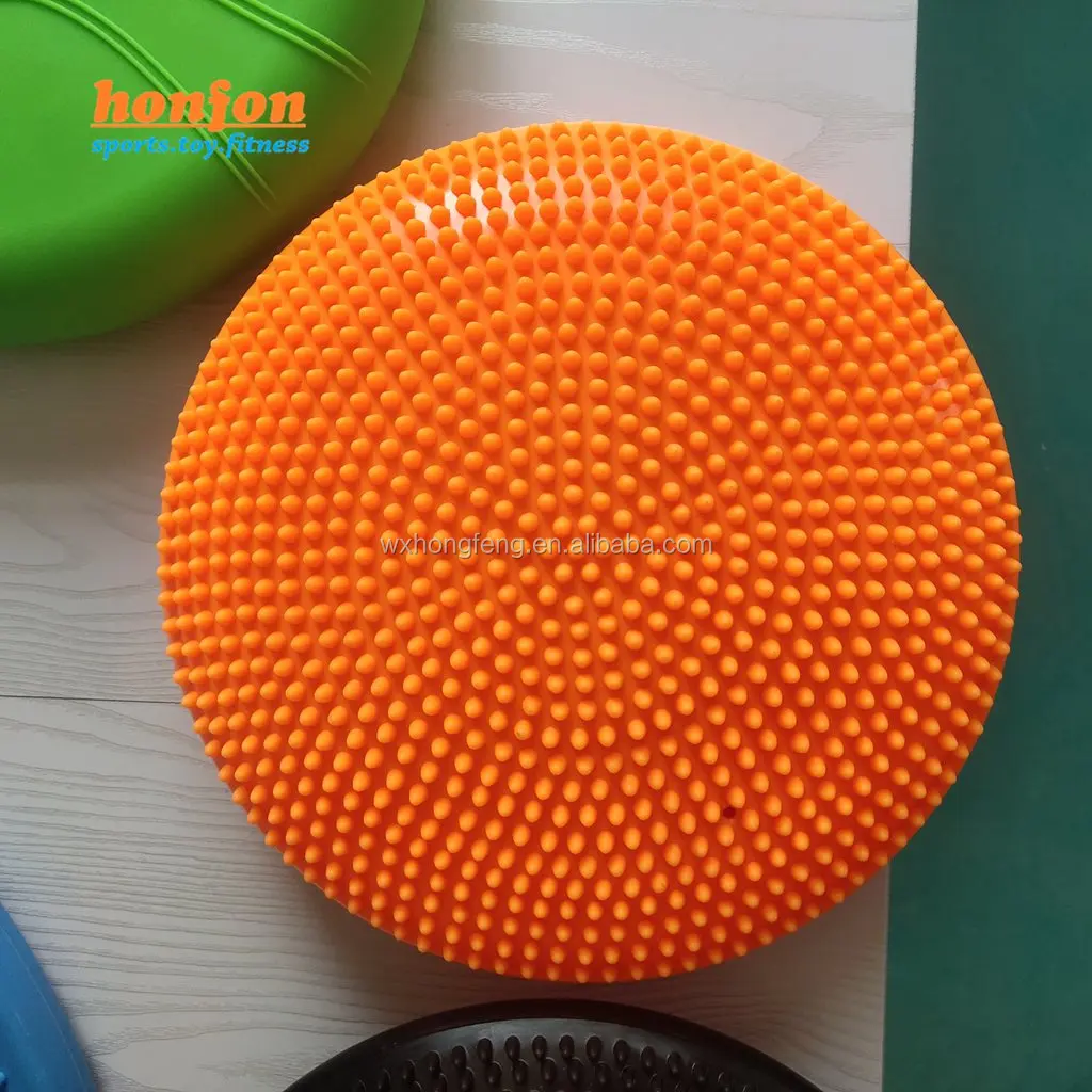 Inflatable Air Massage Balance Seat Cushion Fitness Exercise Disc for Sport Training