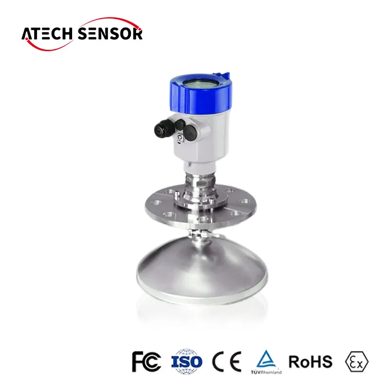 Radar level transmitter non contact type radar level transmitter with remote indicator guided wave radar level sensor