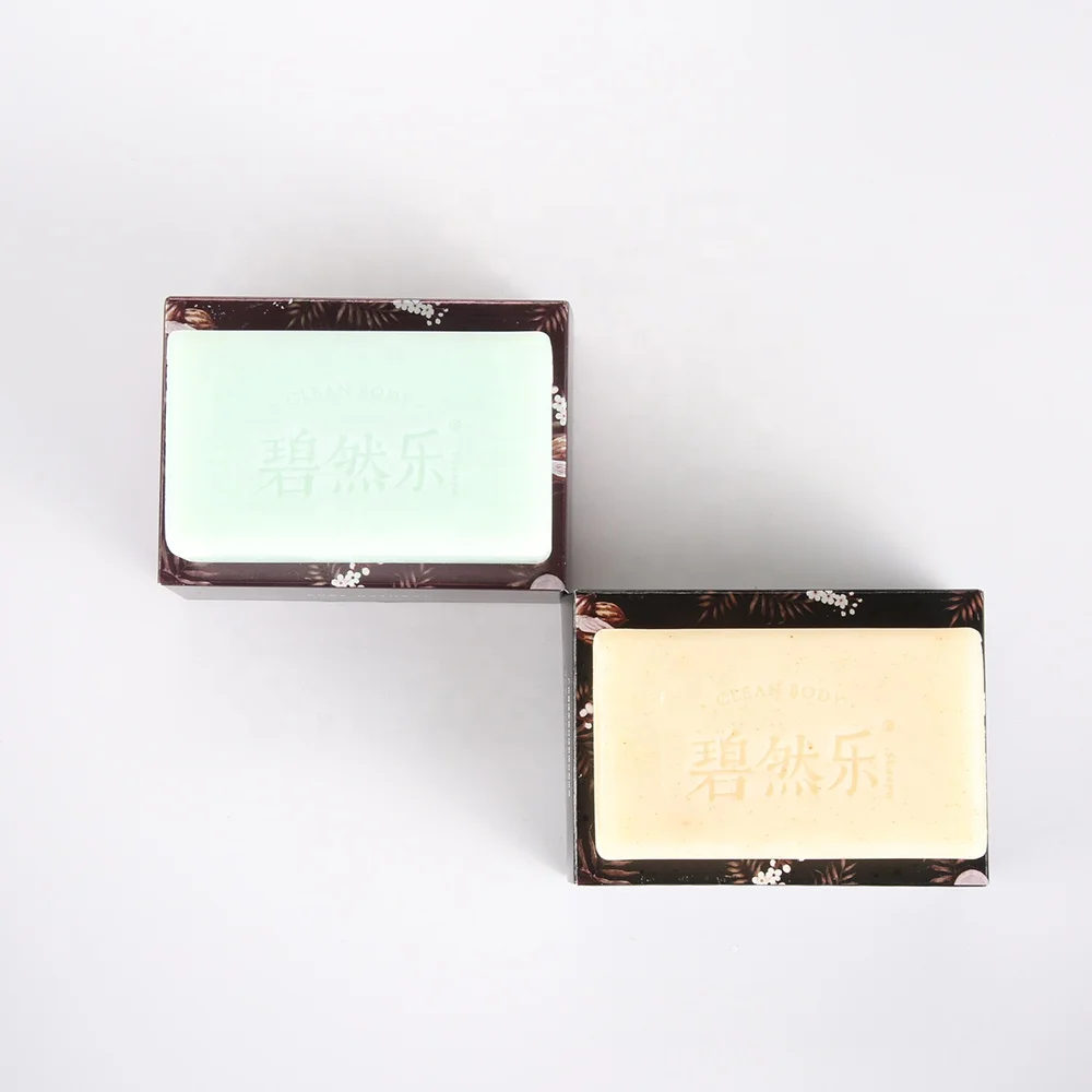 
Private label natural organic mens product clean exfoliating body bar soap 