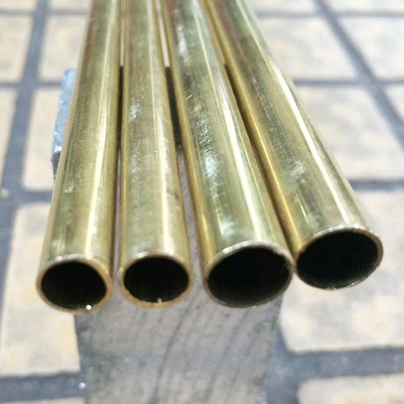 Factory supplier 6mm 9mm 15mm 18mm Hollow Brass tube brass alloy pipe price Brass Tube/pipe
