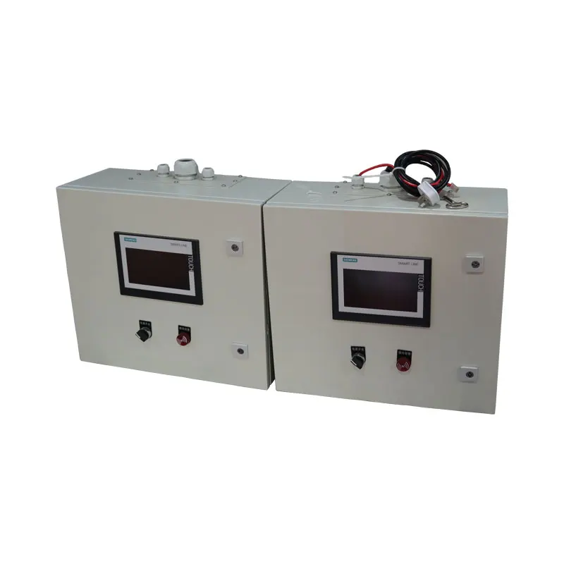 Electrical control box for three-phase pumps and motors