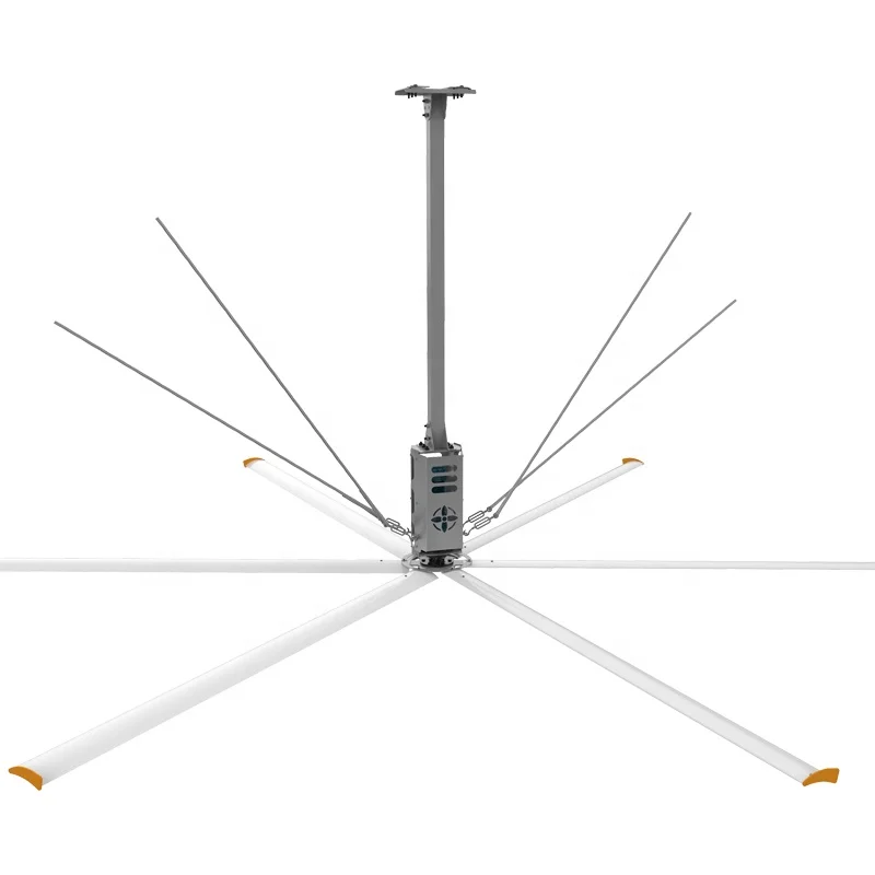 10ft AWF30 6 blades AC motor industrial electric energy saving hvls ceiling fan