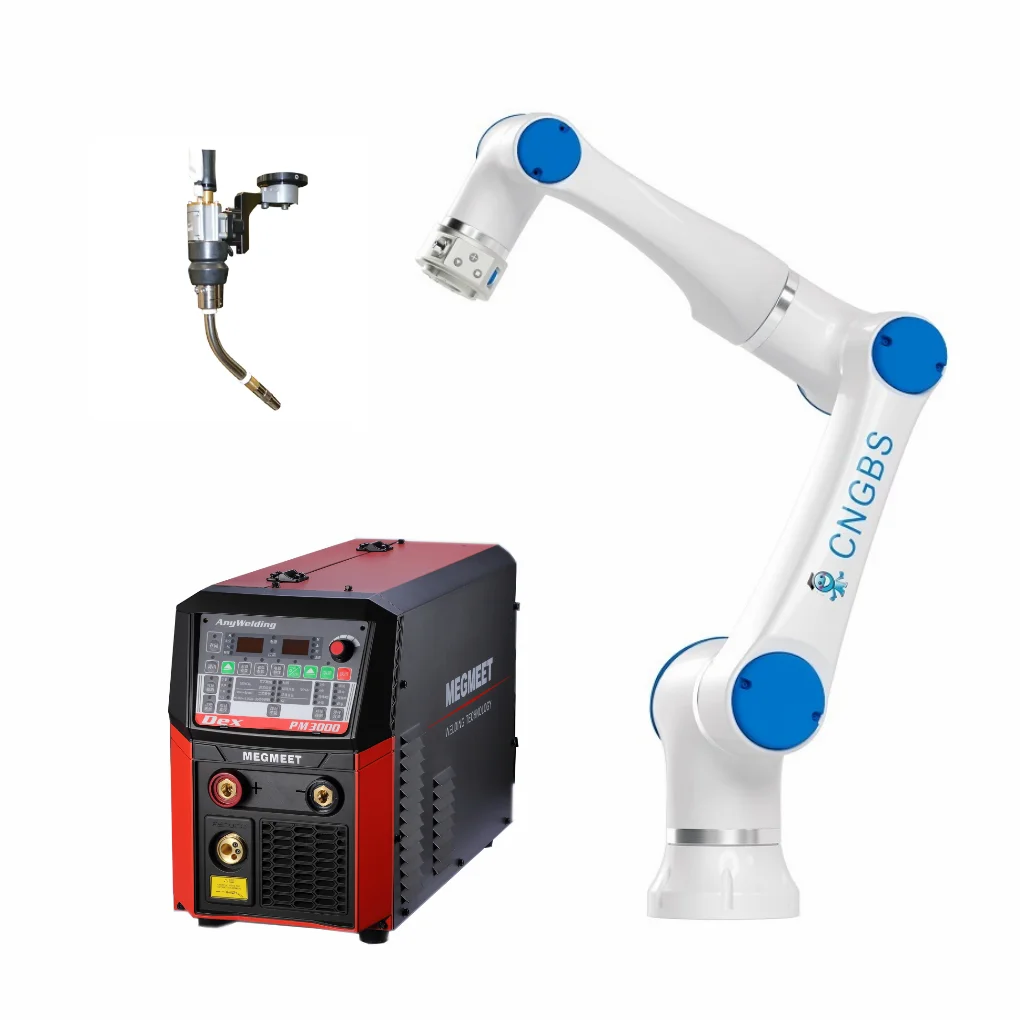 CNGBS G10 Cobot Welding Collaborative Robot Arm 6 Axis 8kg Payload Cobot Robot With Welding Machine For Mig Welding Robot