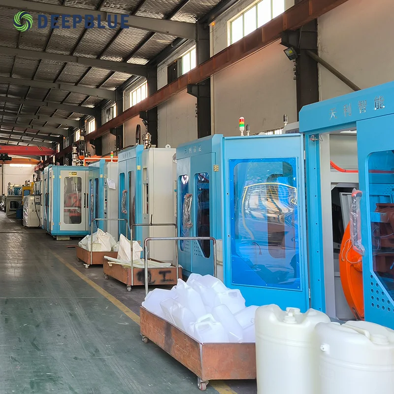 SLX-55 Fully automatic Plastic Machinery 750L Tank Multi Layers Extrusion Blow Molding Machine