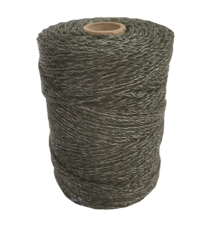 high UV protection electric fence poly wire twisted plastic wire for farm horse and cattle grazing