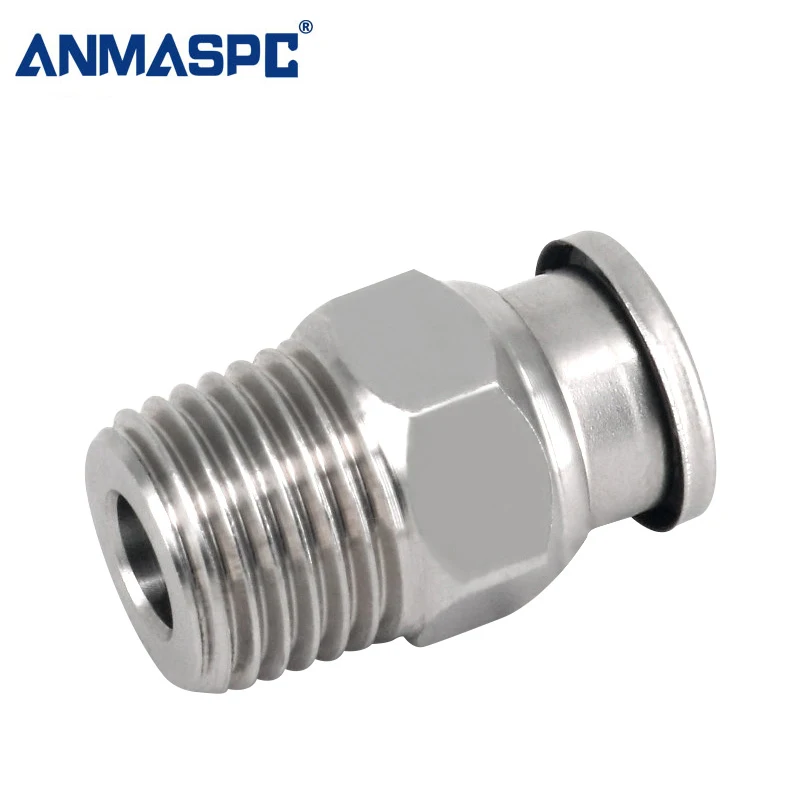PC Stainless steel pneumatic Quick Coupler for Air Hose Fittings and flexible pipe fitting with all series of smc fitting