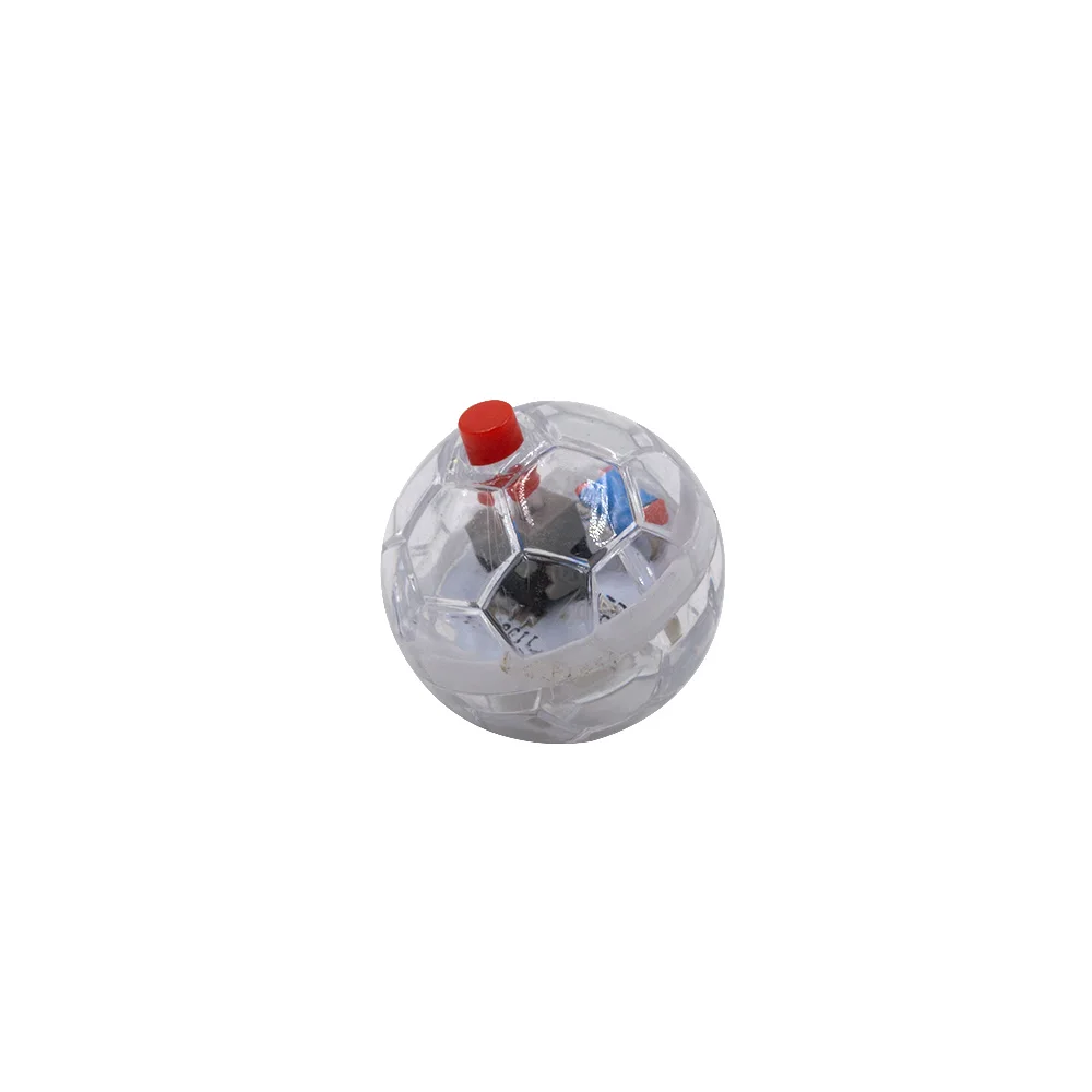 
2020 New Design Transparent Plastic Interaction Flashing Electronic Cat Ball with Button 