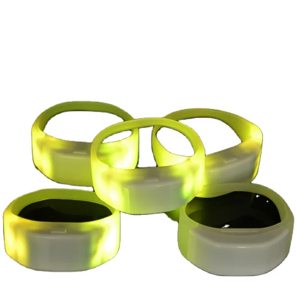 Concert RFID Tap Flash Light Radio Controlled LED Bracelet