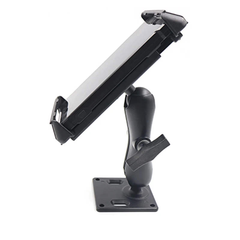 1.5' Ball Diameter Industrial Metal Drill Base Tablet Mount With Maximum Loading Weight 2KG