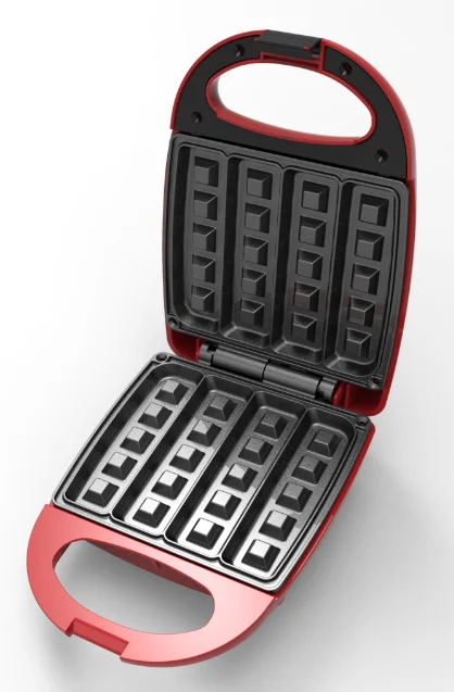 4 in 1 electric mini round cupcake waffle making grill compact round waffle bowl maker