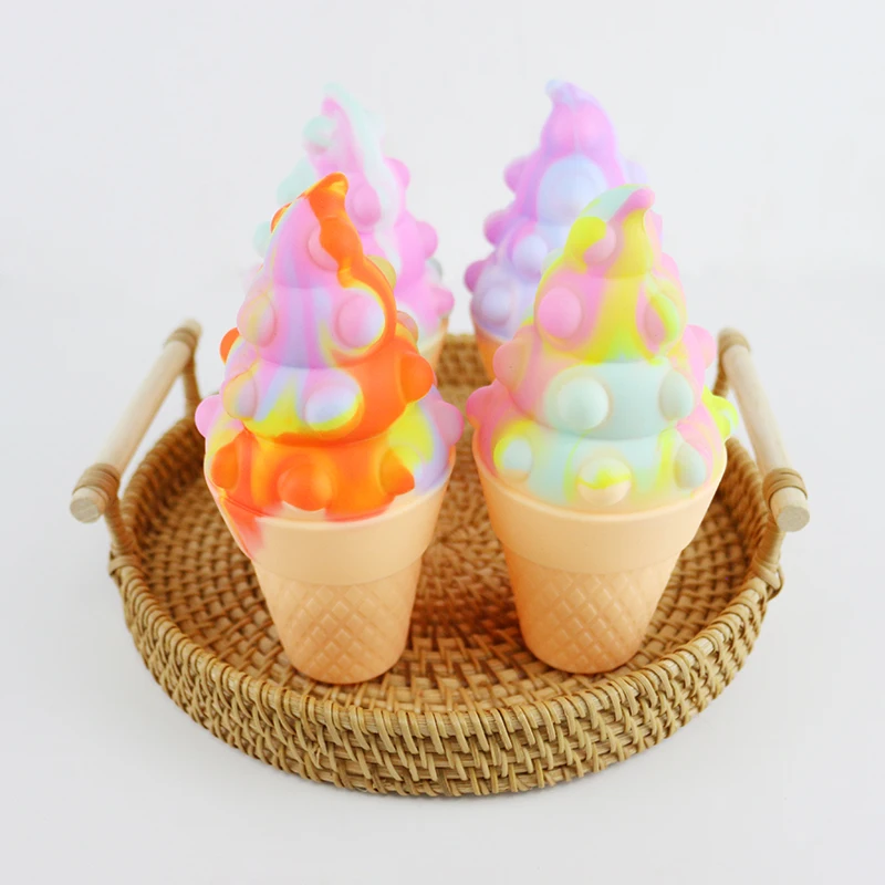 OEM Factory Custom Slow Rising Squishy Toys Ice Cream Anti Stress Squishy Toys For Kids & Adults