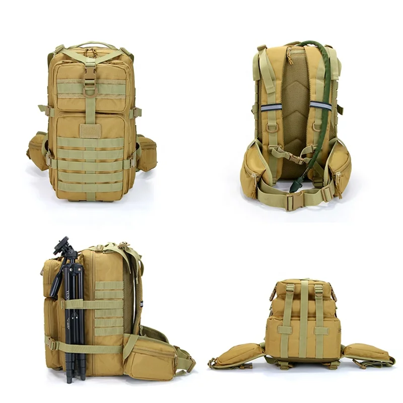 Wholesale Tactical Backpack Molle Camouflage Tactical Range Backpack Multifunctional Asssult Tactical Waterproof Backpack