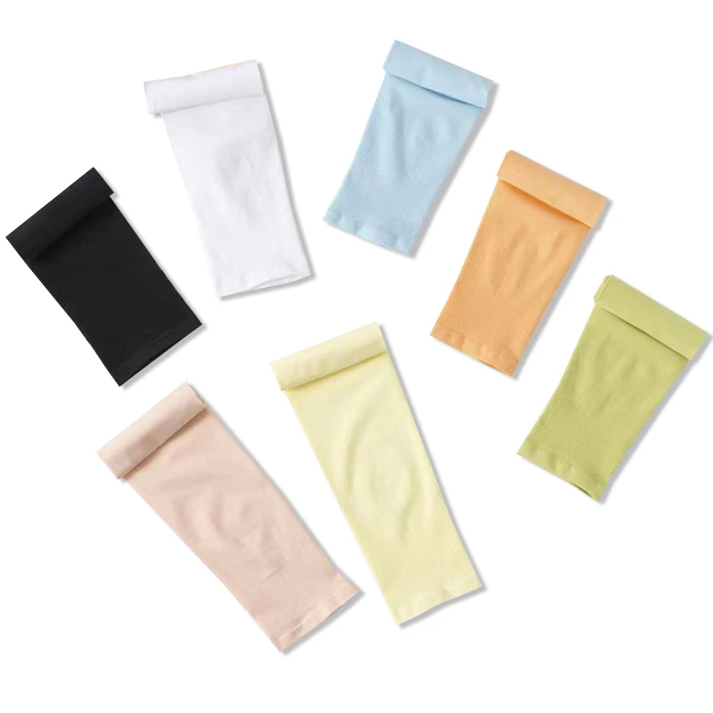 Factory Custom Summer Outdoor Sunscreen Sweat-absorbent Block Mosquitoes and Cold Kid Sleeves Bamboo Baby Arm Sleeves
