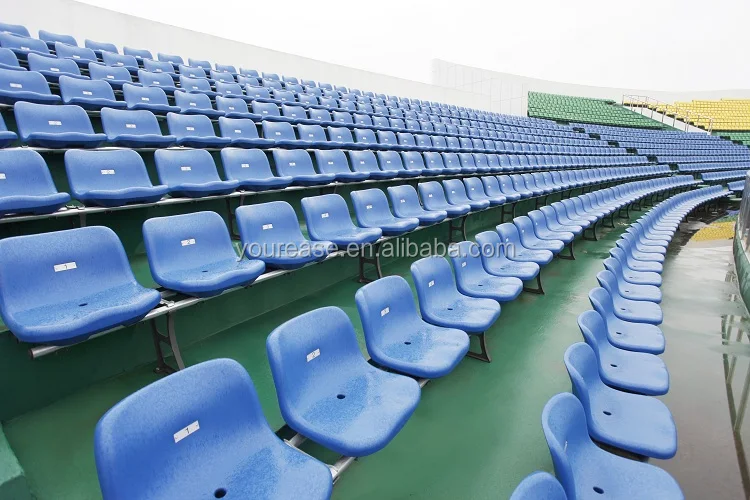 economic HDPE stadium seats gym chairs outdoor sport seat