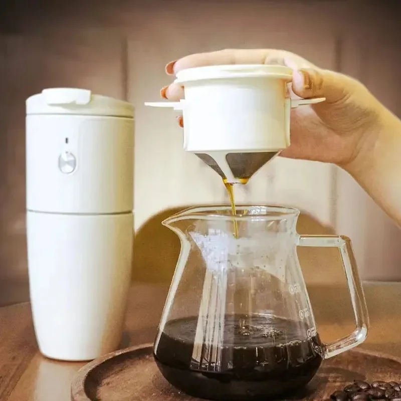 Kingze Food Grade Material 3 in 1 Function Mini USB Espresso Coffee Maker 12V Portable Electric Coffee Machine
