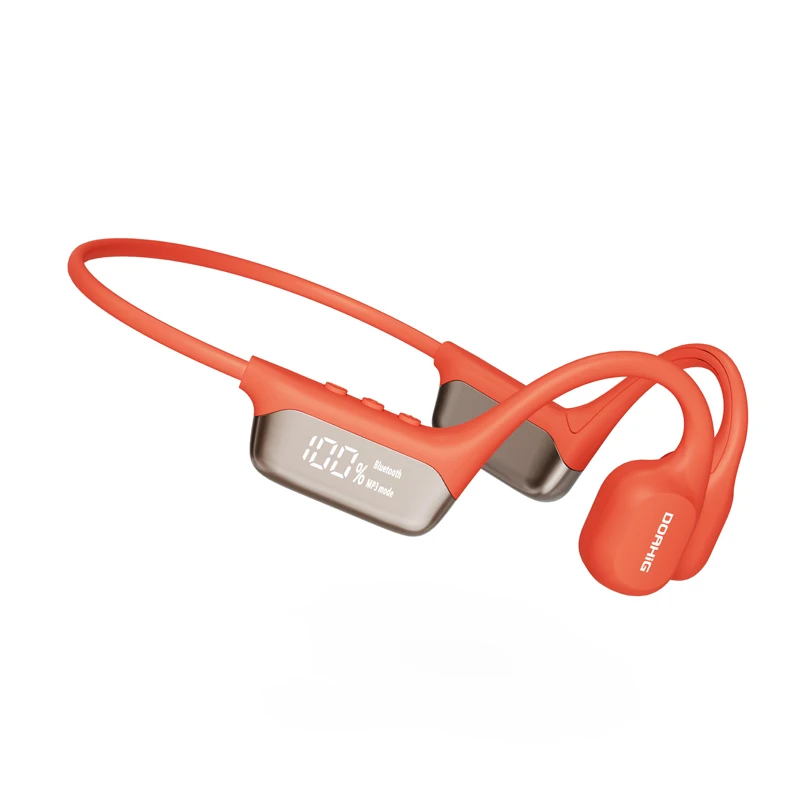 32G MP3 swimming IP68 bluetooth headphones bone conduction wireless earphone