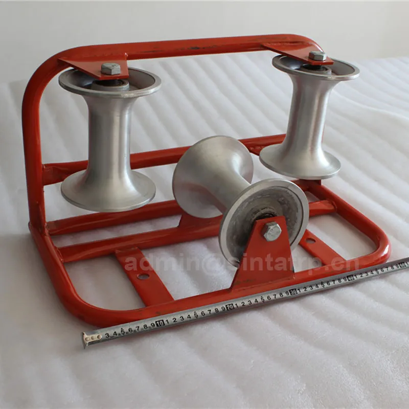 Fiber Optic Cable Roller Guide With Triple