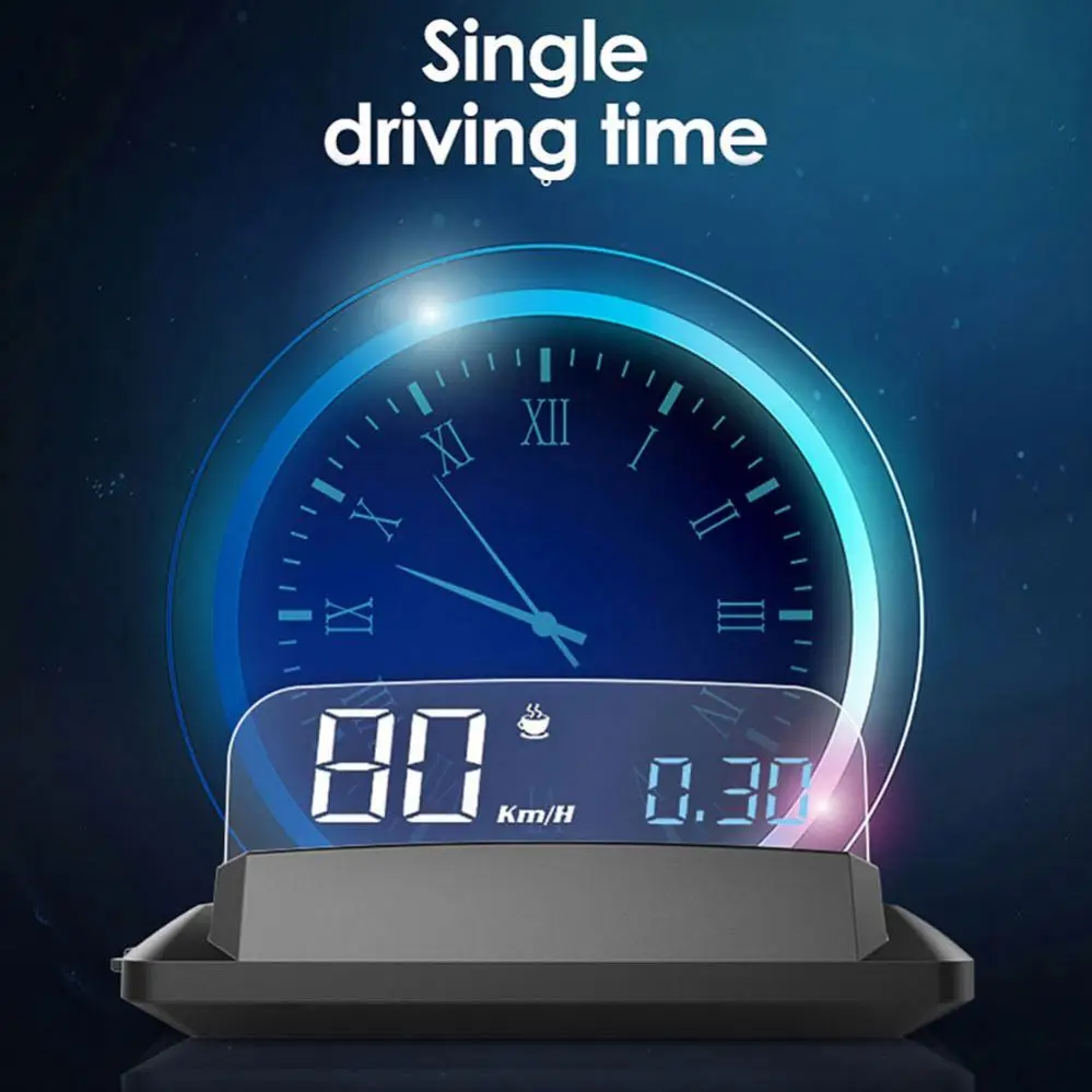 Updated Version H400G 3.7 Inch Heads Up Displays Car Universal HUD Windshield Projector