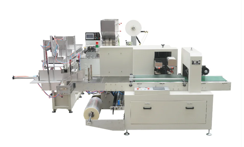 Gaoda 8 cutting knives paper drinking straw making machine production line with straw packaging machine