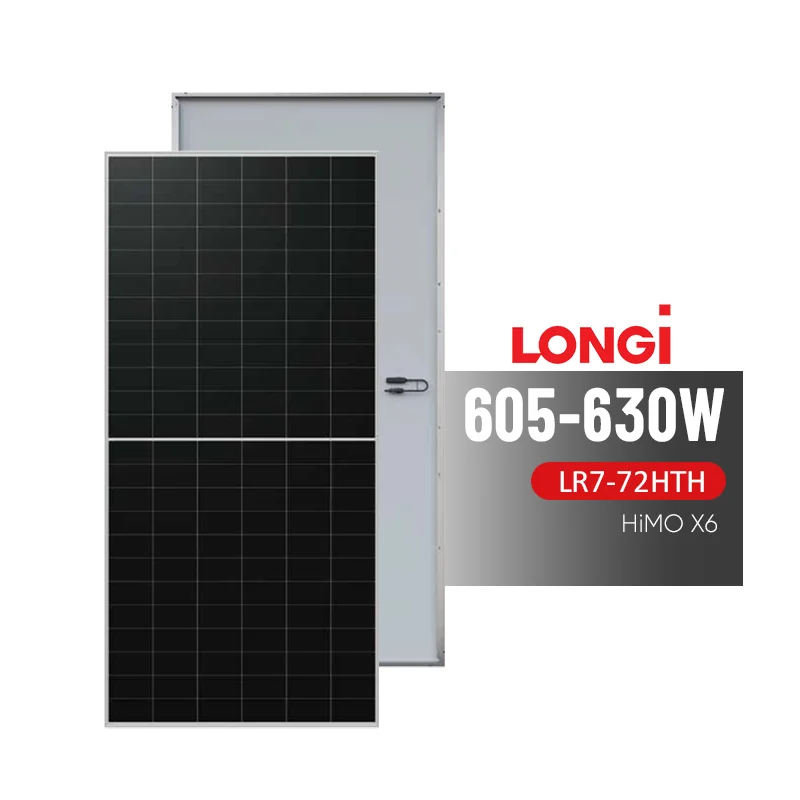 Longi Himo X6  PV Panels 610w 605w 620w 625w 630W Paineis Fotovoltaicos Monocrystalline Solar Panels