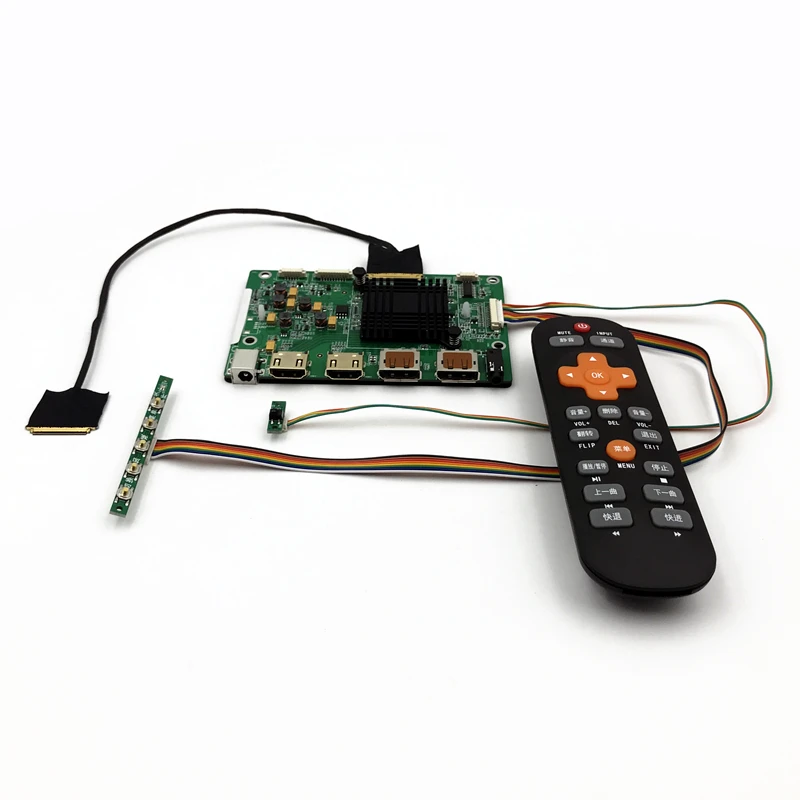 
4K LCD controller board RTD 9514 support DP Audio with Resolution 3840X2160 edp 40 pin 4K 17.3 inch LCD panel N173DSE G31  (62355799276)