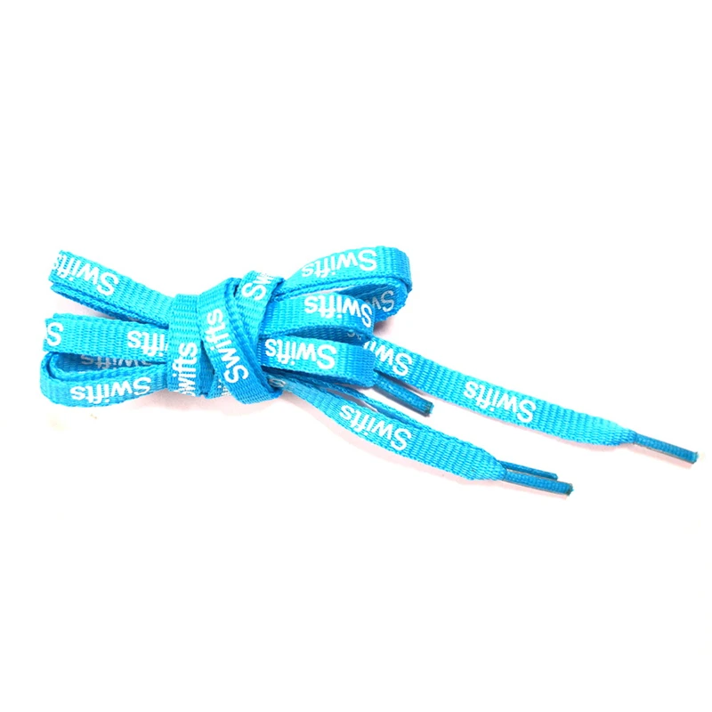 Wholesale Fashion Cheap Boys Shoelace Customised Heat Transfer Printed Shoelaces Aglets White Polyester For Sneakers Vintage