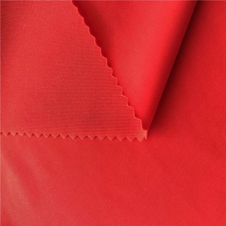  Waterproof 4 Way Stretch Elastic Fabric Polyester Spandex For